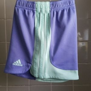 Girl's adidas running shorts